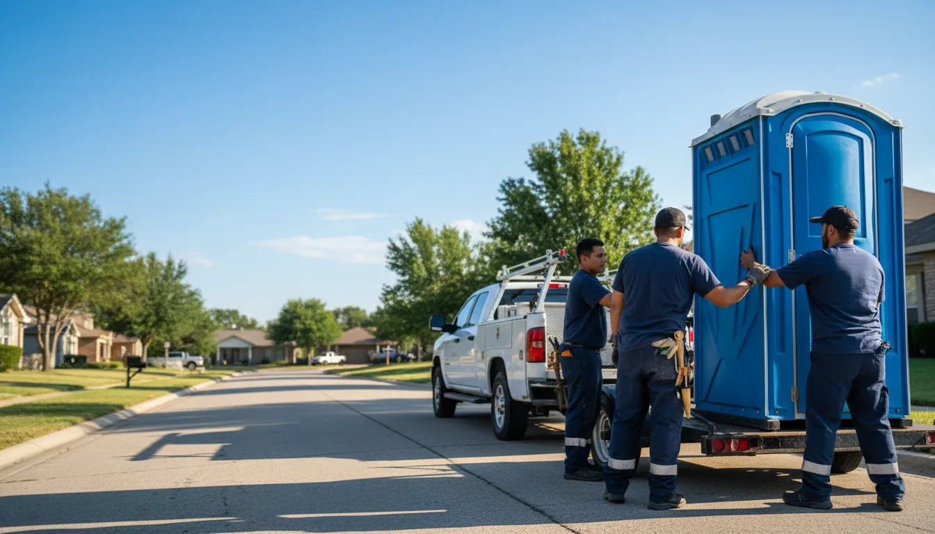 Portable Toilet Rental in Hobart, OK near me